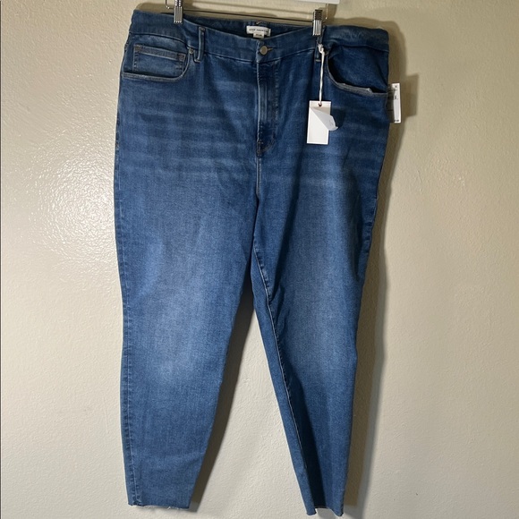 Good American good waist Blue Skinny Jeans - Picture 1 of 14